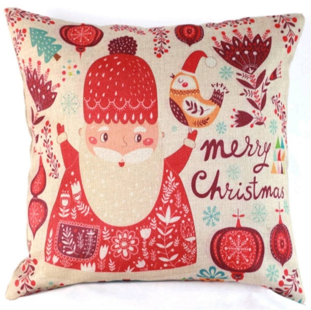 Merry Christmas Throw Pillow